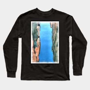 Reflection in a Rio, Venice, Italy Long Sleeve T-Shirt